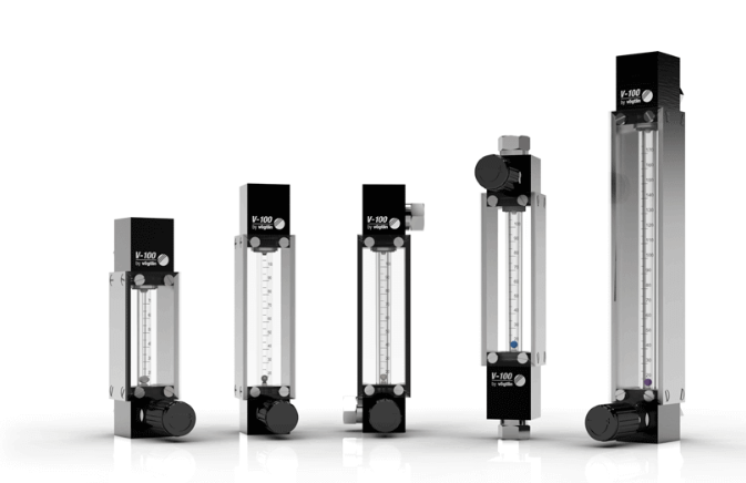 V-100可定制的高度模塊化可變截面流量計 多量程的氣體可變截面積流量計計