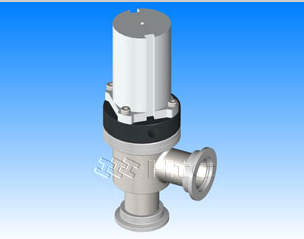 HTC KF氣動真空角閥（歐規(guī)附感應器）-真空連接件計