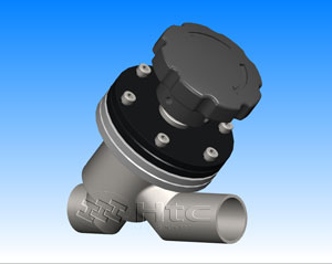 HTC 手動(dòng)無氧銅Y型閥（美規(guī)有軟管）-真空連接件計(jì)