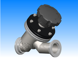 HTC KF無氧銅Y型閥（美規(guī)有軟管）-真空連接件計(jì)