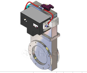 HTC ANSI法蘭（SS）氣動真空閘閥-真空連接件計