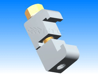 HTC ISO63-100DWCA雙邊卡箍（鋁）-真空連接件計